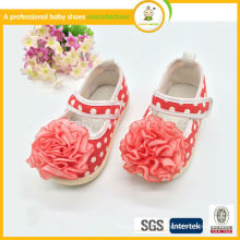 Zapatos de bebé de la inyección del PVC del chea p de los zapatos de lona de la manera de los niños